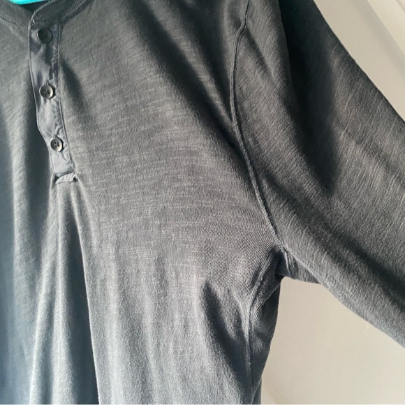 Rag and Bone Classic Men Slim Fit Henley Shirt - L - Picture 8 of 12